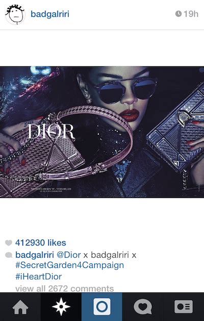 dior insta